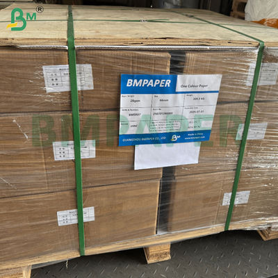 Papel de embalaje de paja de 26 g/m² y 28 g/m² de alta resistencia y respetuoso con el medio ambiente, 32MM