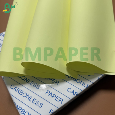 Papel de copia sin carbono de 60 gramos 65 gramos 8.5 x 11 pulgadas CFB CF Canario Color Papel CCP