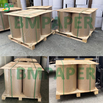 Papel térmico para recibos de caja registradora con revestimiento liso, papel sensible al calor