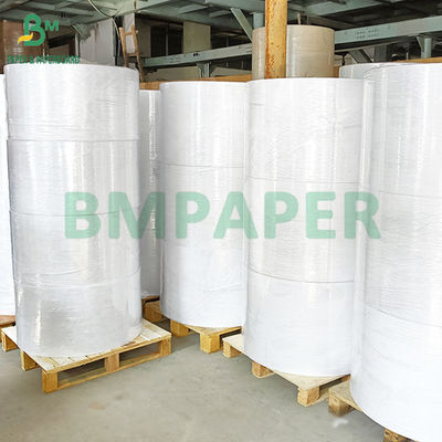 Rollo Jumbo de Papel Térmico con Recubrimiento Superior para Imagen Negra 55gsm 65gsm 75gsm 80gsm