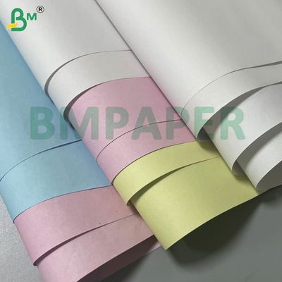 Papel de copia sin carbón de 60 g/m² y 65 g/m², 8,5" x 11", blanco / rosa / azul, para albaranes, facturas y recibos