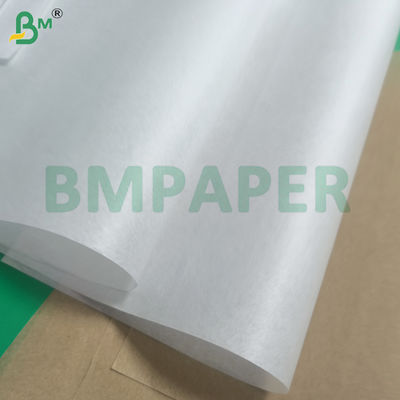 Embalaje de alimentos Papel a prueba de grasa 30gm - 80gm Kit blanco y marrón 7