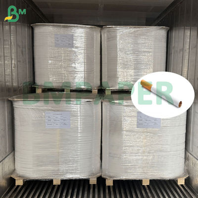 25g 26g Papel de liar cigarrillos blanco Tamaño 26.5mm 27mm Ancho