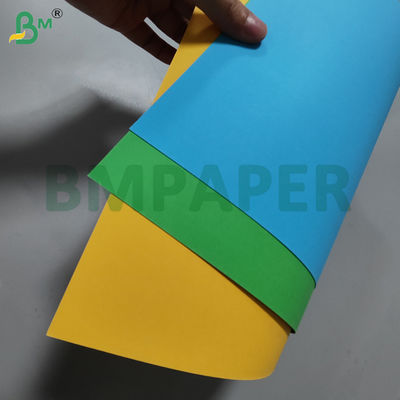 180gsm 230gsm Colored Bristol Offset Paper Board For Handicrafts 640 x 900mm