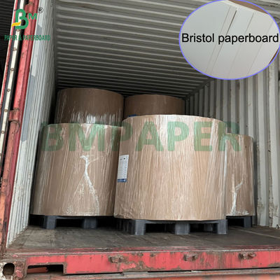 300gm 350gm 400gm Revestimiento 1 lado Papel de Bristol para caja plegable 22.5′′ × 28.5′′
