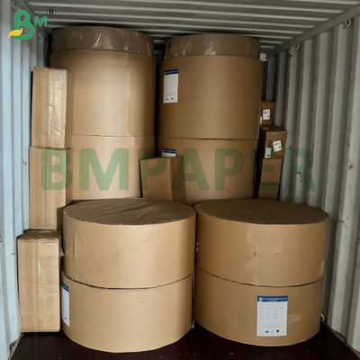 Papel de filtro de café crepe de 50 g a 54 g, sin blanquear, blanqueado, blanco, de 308 mm en rollos