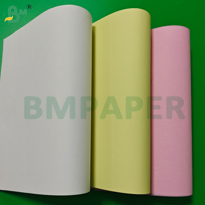 Rollos de papel NCR de imagen clara blanco, rosa, verde, amarillo, 75 g/m² y 80 g/m²