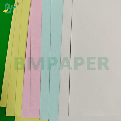 Rollos de papel NCR de imagen clara blanco, rosa, verde, amarillo, 75 g/m² y 80 g/m²