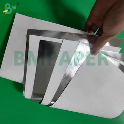 Papel de aluminio plateado de grado alimenticio de 56g 70g para envolver hamburguesas 760mm