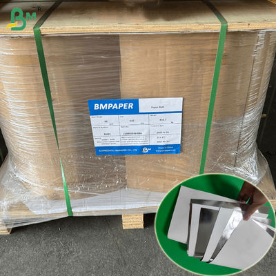 Papel de aluminio plateado de grado alimenticio de 56g 70g para envolver hamburguesas 760mm