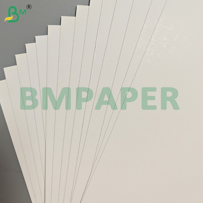 Papel blanco revestido de marfil de un lado de 350 gsm para cajas cosméticas