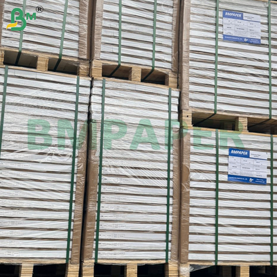 Papel blanco revestido de marfil de un lado de 350 gsm para cajas cosméticas