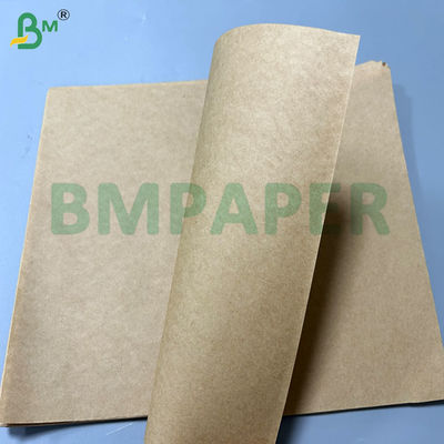 Papel kraft marrón duradero para cemento de 75 g/m² y 80 g/m² para bolsas de embalaje de 70 cm y 80 cm