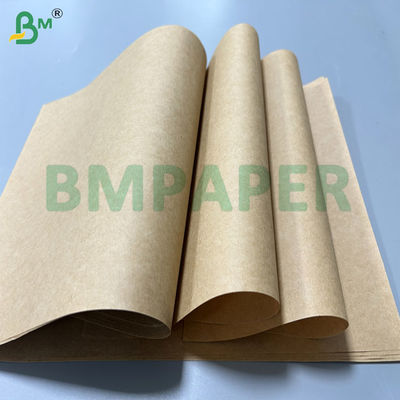 Papel kraft marrón duradero para cemento de 75 g/m² y 80 g/m² para bolsas de embalaje de 70 cm y 80 cm