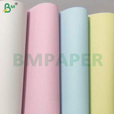 75Gsm 80Gsm CB CF CFB NCR Rollo de papel de copia en varios colores