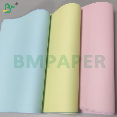 Rollos de papel autocopiativo sin carbono de 80 g, superior, medio, inferior, de múltiples colores