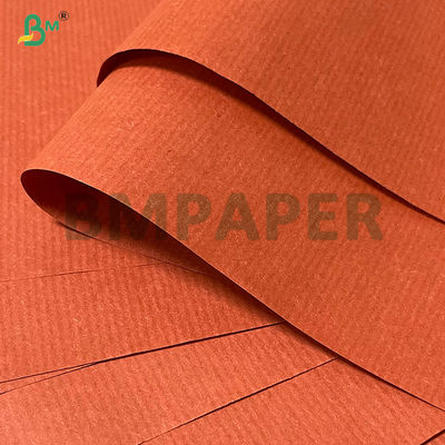35gsm Flexible Red Stripped Kraft Paper in roll