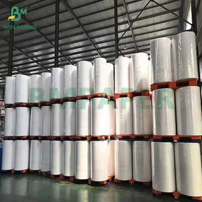 Rollos de papel térmico directo con recubrimiento superior de 80GSM 90GSM para cajas registradoras 490MM