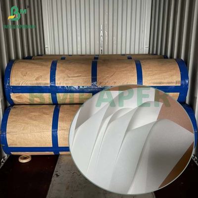 Rollo de papel intercalado para vidrio de paneles LCD de 40gr y 45gr resistente a rayones