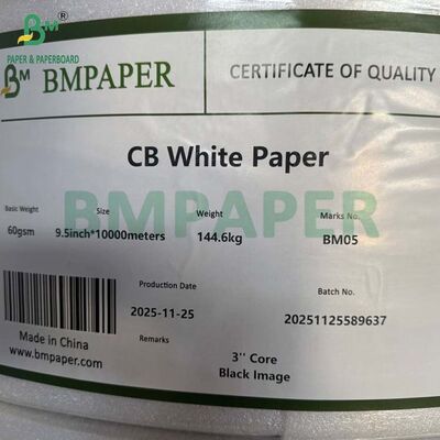Papel NCR de múltiples colores CB CFB CF 60g para su recepción continua