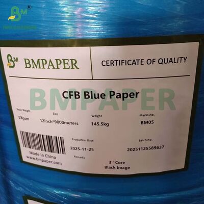 Papel NCR de múltiples colores CB CFB CF 60g para su recepción continua