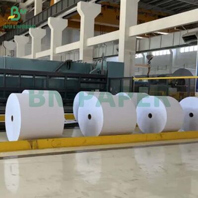 Rollos de papel frontal térmico directo impermeable de 70 g y 80 g para pegatinas