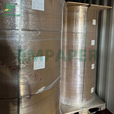 Rollos de papel frontal térmico directo impermeable de 70 g y 80 g para pegatinas