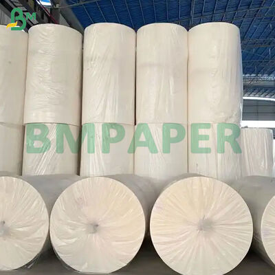 Rollos de papel térmico de alta resistencia e impermeables de 65 g/70 g para etiquetas