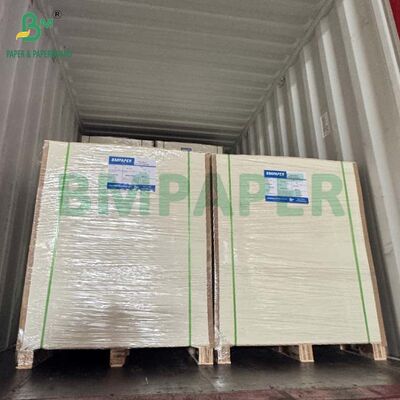 Cartón absorbente blanco de 390GSM y 0,7MM para posavasos