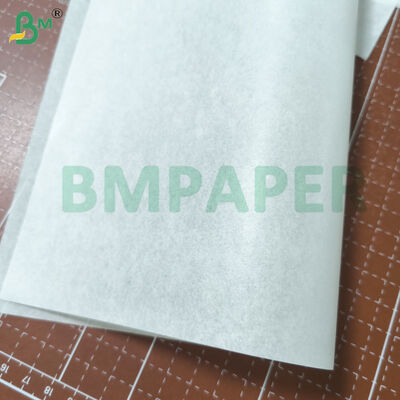 Papel de embalaje Kraft blanco monobrillante de grado alimenticio de 30 a 80 gramos
