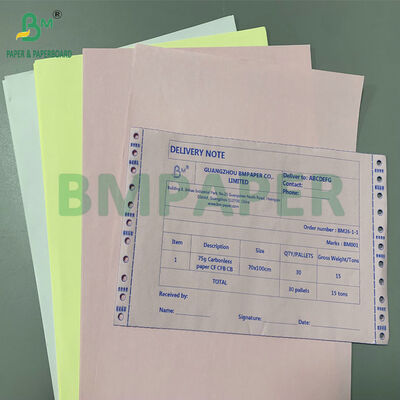 Papel de copia sin carbón de alta calidad y alto contraste de imagen azul de 48 g/m² y 75 g/m² para copias claras