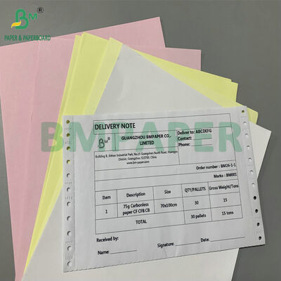 Papel de copia sin carbón de alta calidad y alto contraste de imagen azul de 48 g/m² y 75 g/m² para copias claras