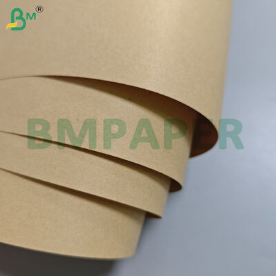80/100gm Rolos de papel kraft de alta resistencia de grado de envolvente marrón
