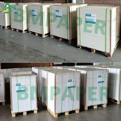 Cubierta sin revestimiento de madera de 130 libras Cubierta de 350 gramos Blanco brillante 17pt