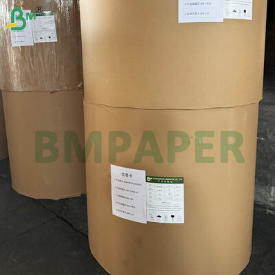 Papel revestido de una sola cara de superficie lisa blanca para envases de cigarrillos de paquetes blandos