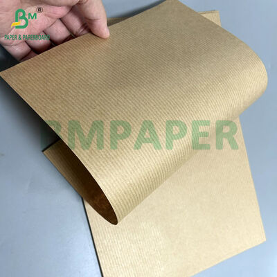 60gm Revestimiento MG Papel Kraft con costillas para flores Envase 7kg x 75cm rollo