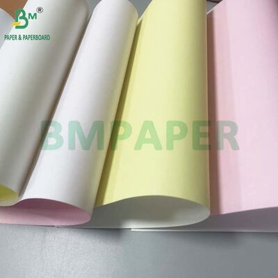 Papel A4 NCR 70g CFB Rosa CF Amarillo Con Dorso Blanco para Albaranes de Salida