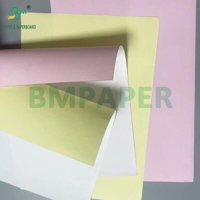 Papel A4 NCR 70g CFB Rosa CF Amarillo Con Dorso Blanco para Albaranes de Salida