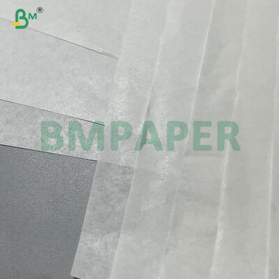 40gm Papel Kraft en Rollo de una cara Brillante Blanco Pura