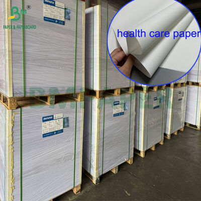 Papel blanco de 40 gramos para el cuidado de la salud para instrucciones médicas 65 x 86 cm