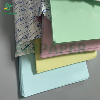 60GSM Bright White CB CF Carbonless Paper 216 x 279 mm for Laser Printing