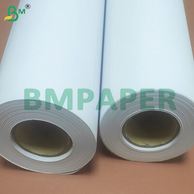 20 libras 2 pulgadas 3 pulgadas Core Tamaño CAD Plotter Rolls de papel 610mm * 46m