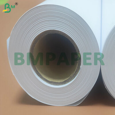 20 libras 2 pulgadas 3 pulgadas Core Tamaño CAD Plotter Rolls de papel 610mm * 46m