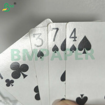 Cartulina lisa imprimible para pasatiempos, cartas de juego de alto brillo