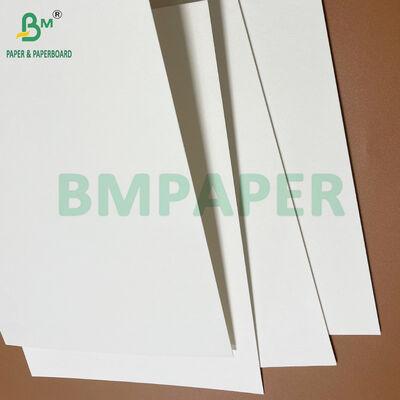 Cartón absorbente blanco de 350g 390g 480 X 330mm de grano corto para posavasos