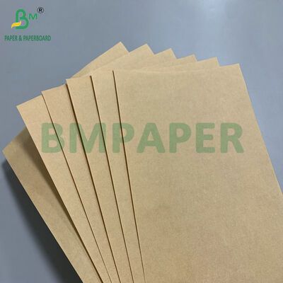 Papel Kraft de alta elasticidad de 80 g/m² y 90 g/m² marrón/blanco para envasado de polvo industrial