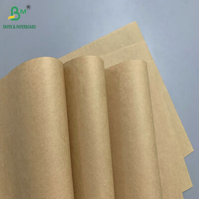 Papel Kraft de alta elasticidad de 80 g/m² y 90 g/m² marrón/blanco para envasado de polvo industrial