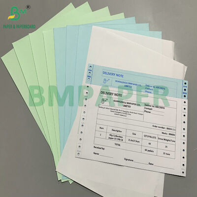 Papel NCR sin carbón 8.5" x 11" Blanco/Canario/Rosa Ideal para Facturas y Recibos