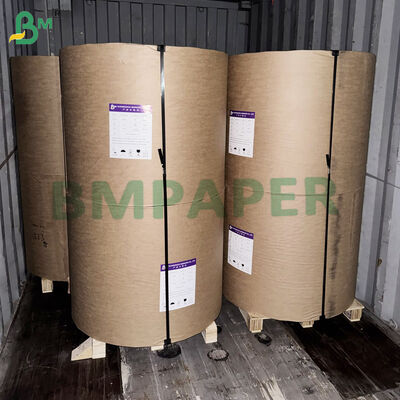 Papel de envoltura de cono de helado blanco Papel base de grado alimentario para mangas / envoltorios de cono