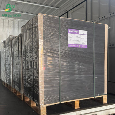 Cartón sólido negro de 1,2 mm, 1,5 mm, 1,6 mm, 1,8 mm para cajas de embalaje de vino de alta gama